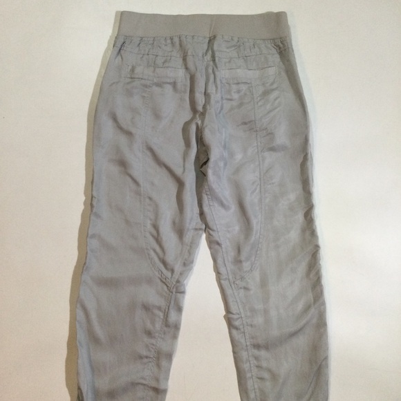 Athleta Womens Size 2 Workout Yoga Casual Sutra Jogger Pants In Light Gray - Picture 5 of 10